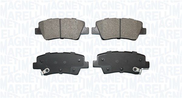 MAGNETI MARELLI 363916061289 Brake pad set, disc brake