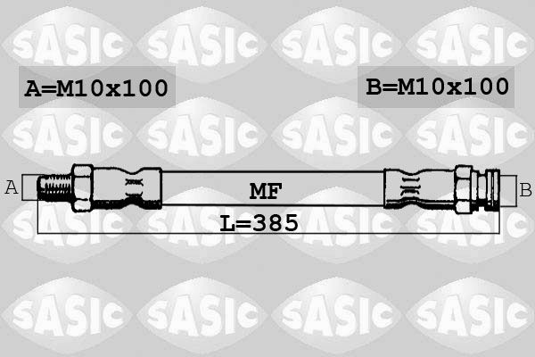 SASIC 6600026 Brake hose