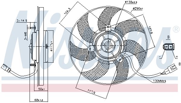 Fan, engine cooling-5