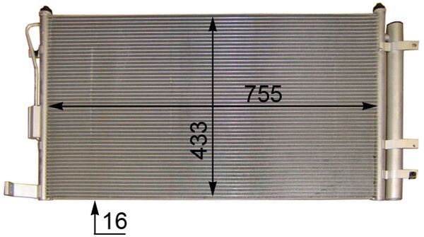Condenser, air conditioning-1