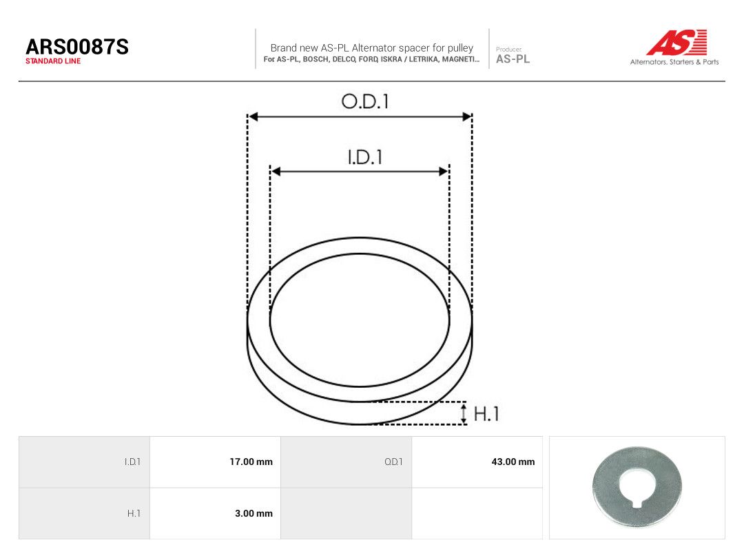 Repair Set, alternator-1