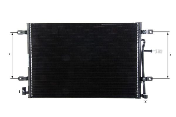 MAHLE AC 812 000P Kondensatorius, oro kondicionierius