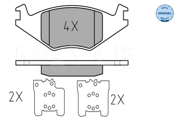 stabdžių trinkelių rinkinys, diskinis stabdys-1
