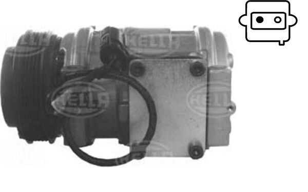 MAHLE ACP 798 000S Compressor, air conditioning