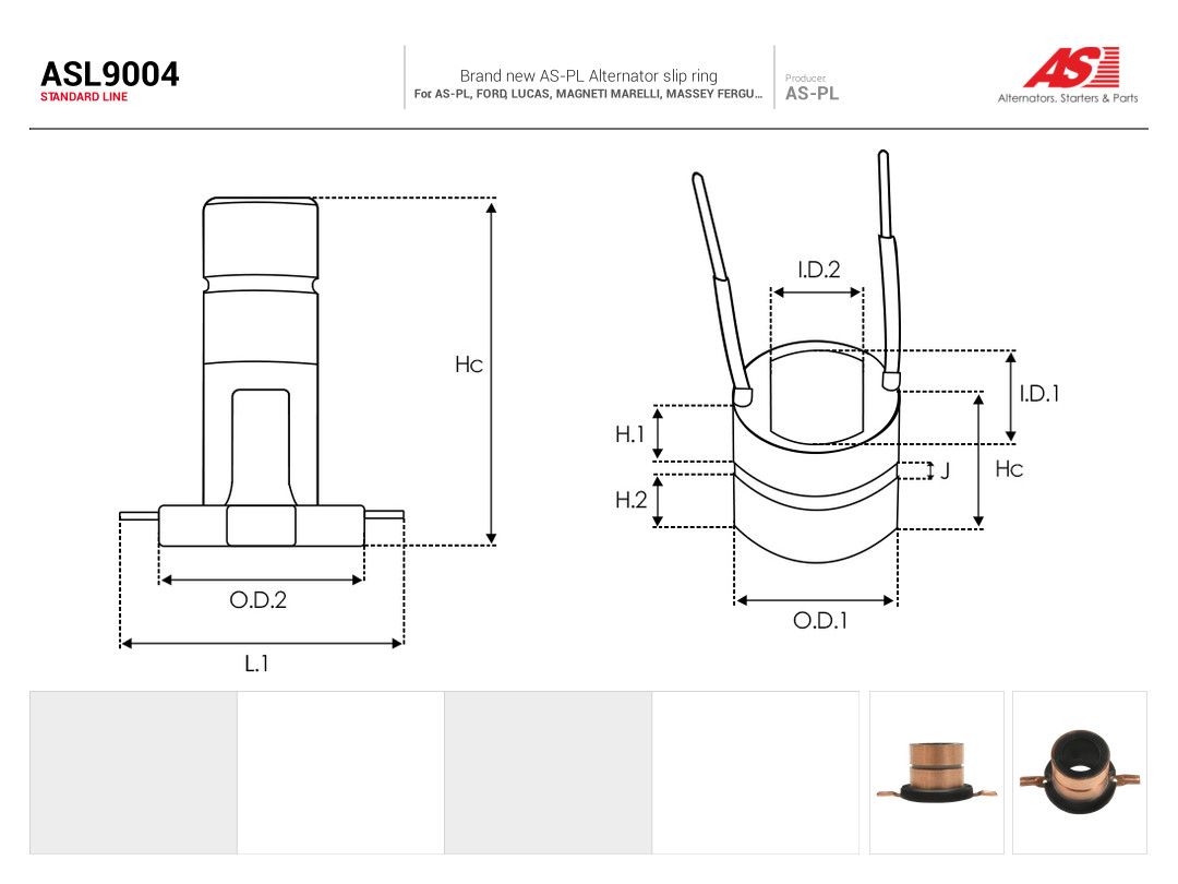 Slip Ring, alternator-3