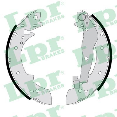 LPR 04290 Brake shoe set
