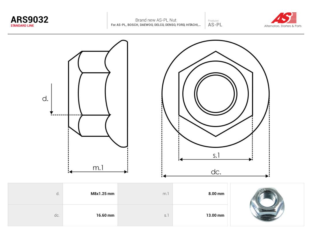 Repair Set, alternator-1