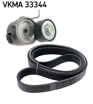SKF VERTEVO VKMA 33344 V-ribbed belt set