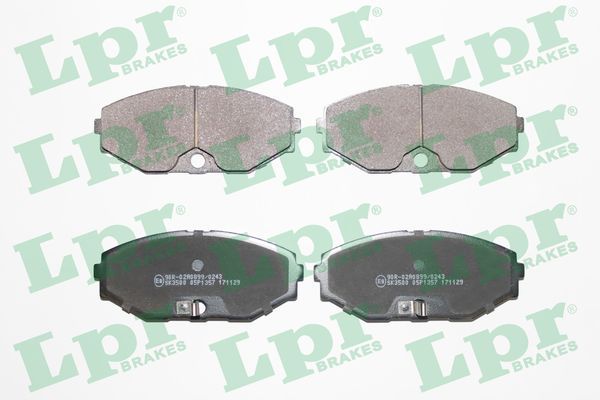 LPR 05P1357 Brake pad set, disc brake