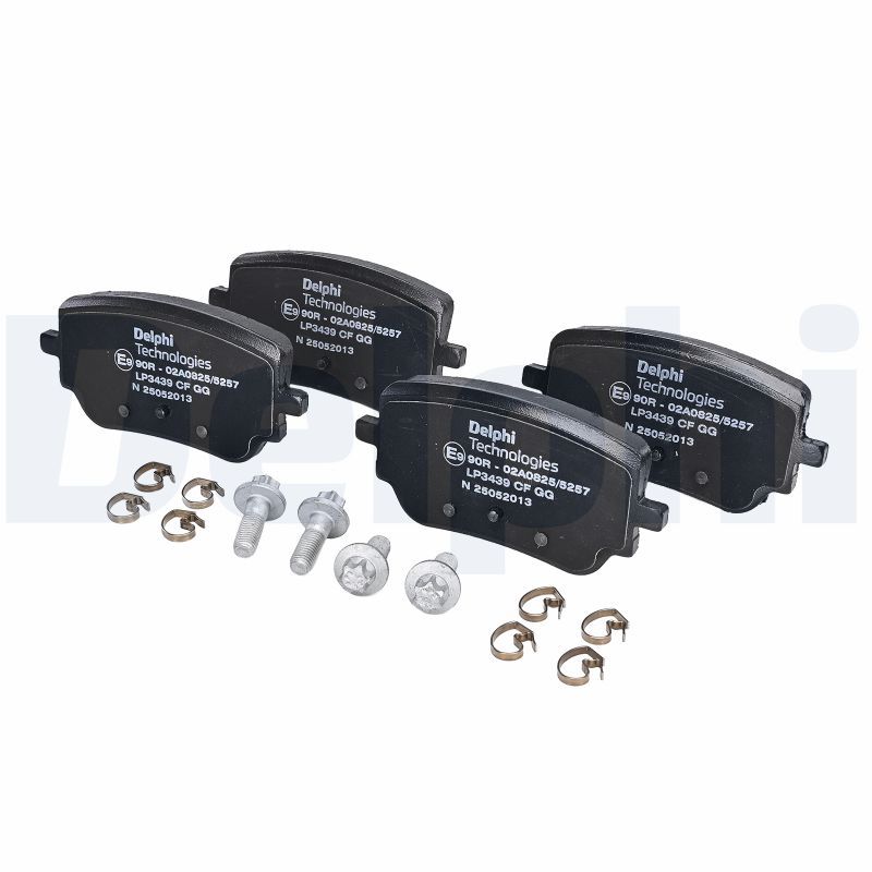 DELPHI LP3439 Brake pad set, disc brake