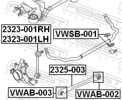 Control/Trailing Arm, wheel suspension-1