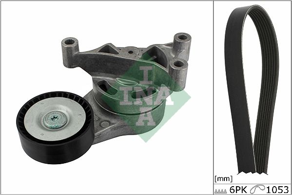 SCHAEFFLER INA 529 0052 10 V-ribbed belt set