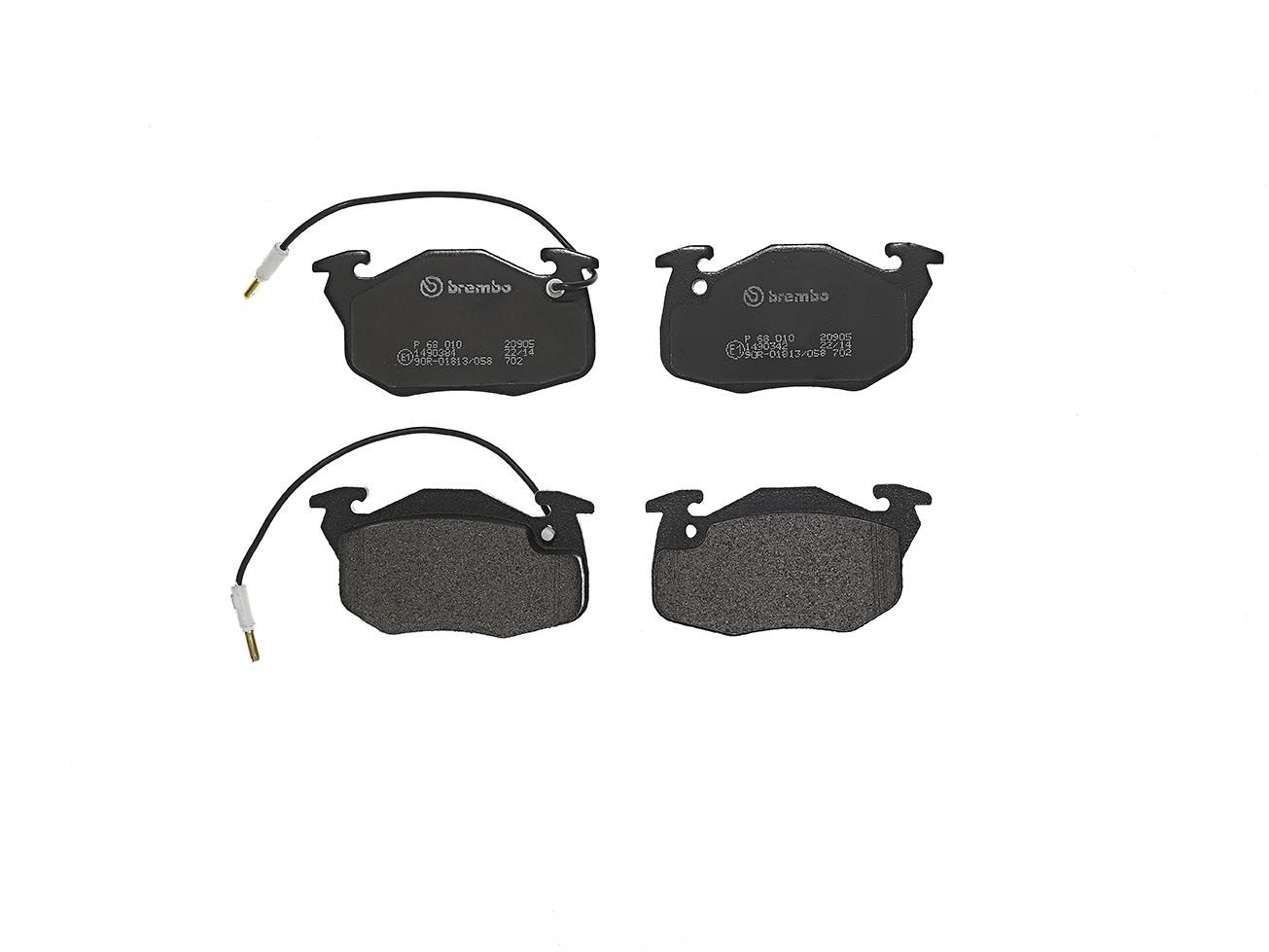 BREMBO P 68 010 Brake pad set, disc brake