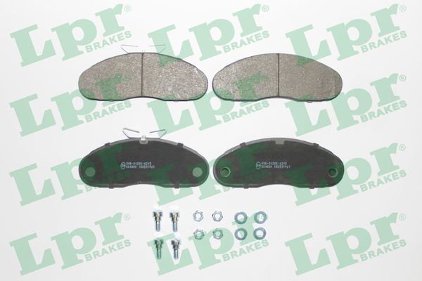 LPR 05P961 Brake pad set, disc brake