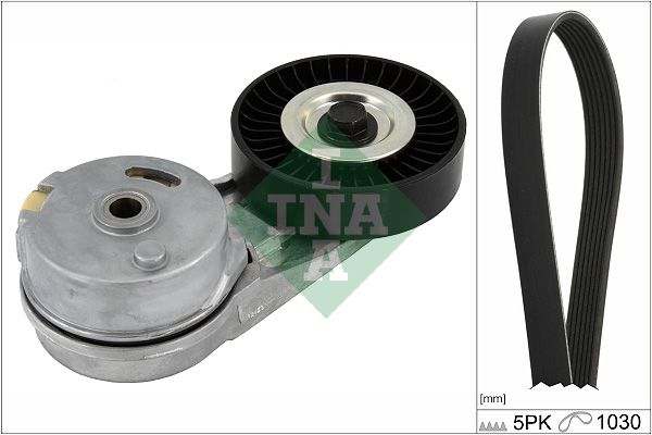 SCHAEFFLER INA 529 0460 10 V-ribbed belt set