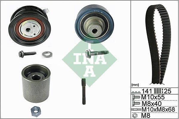 SCHAEFFLER INA 530 0361 10 Paskirstymo diržo komplektas