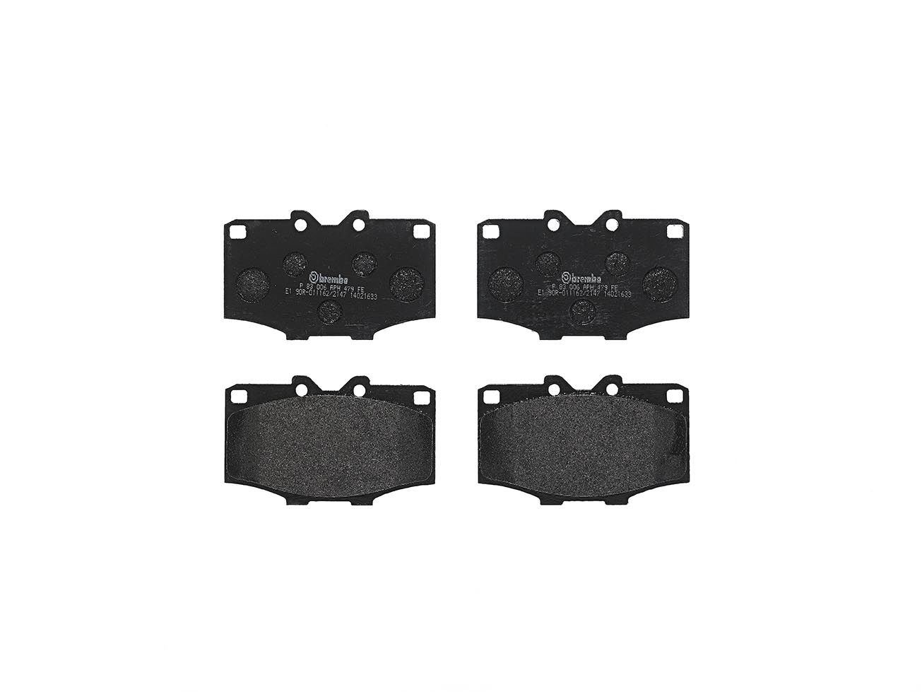 BREMBO P 83 006 Brake pad set, disc brake
