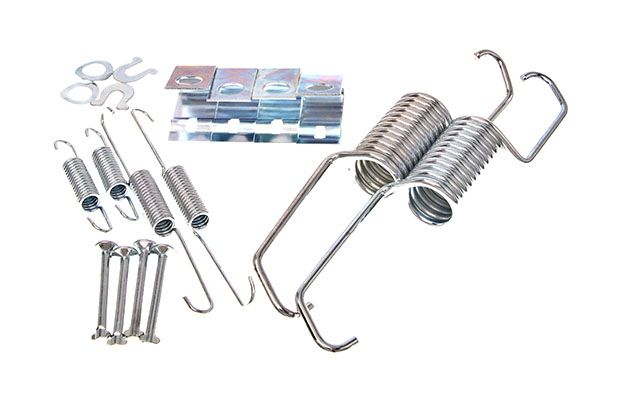 priedų komplektas, stabdžių trinkelės