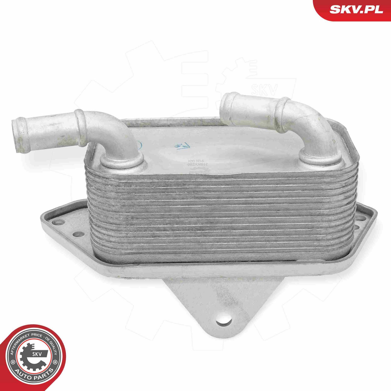Oil Cooler, engine oil-3