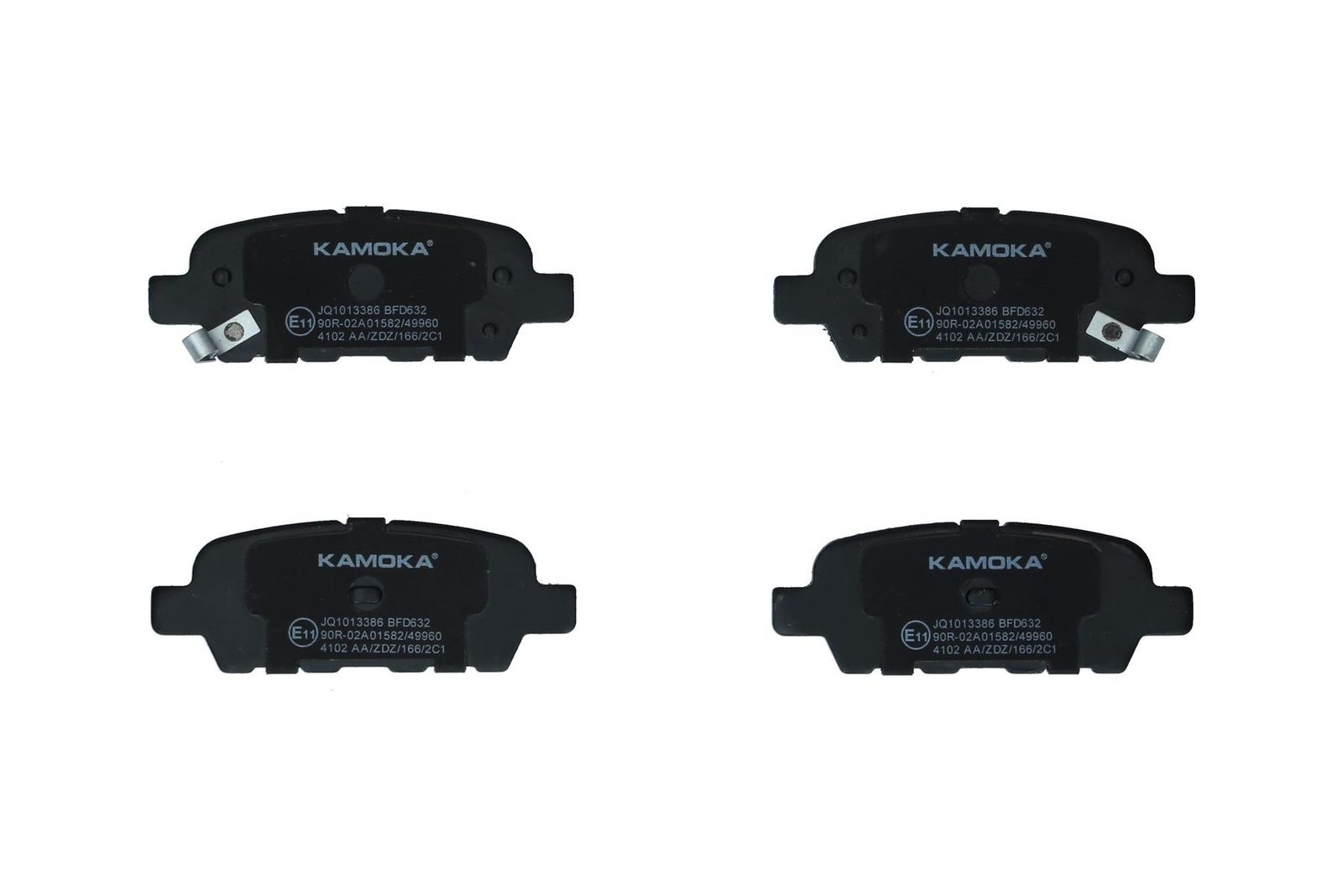 KAMOKA JQ1013386 Brake pad set, disc brake