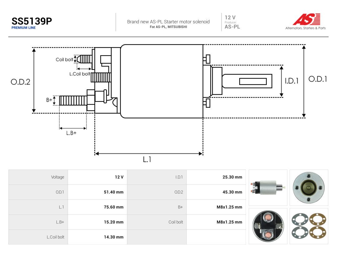 Solenoid Switch, starter-4