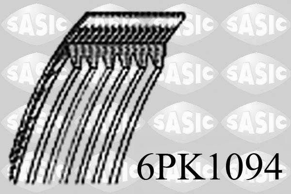 SASIC 6PK1094 V-ribbed belt