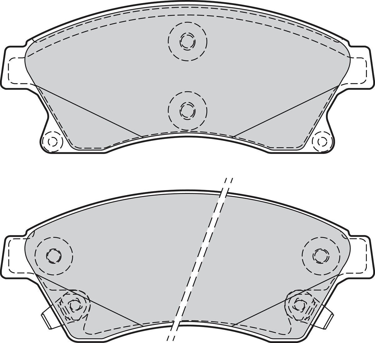 Brake Pad Set, disc brake-1