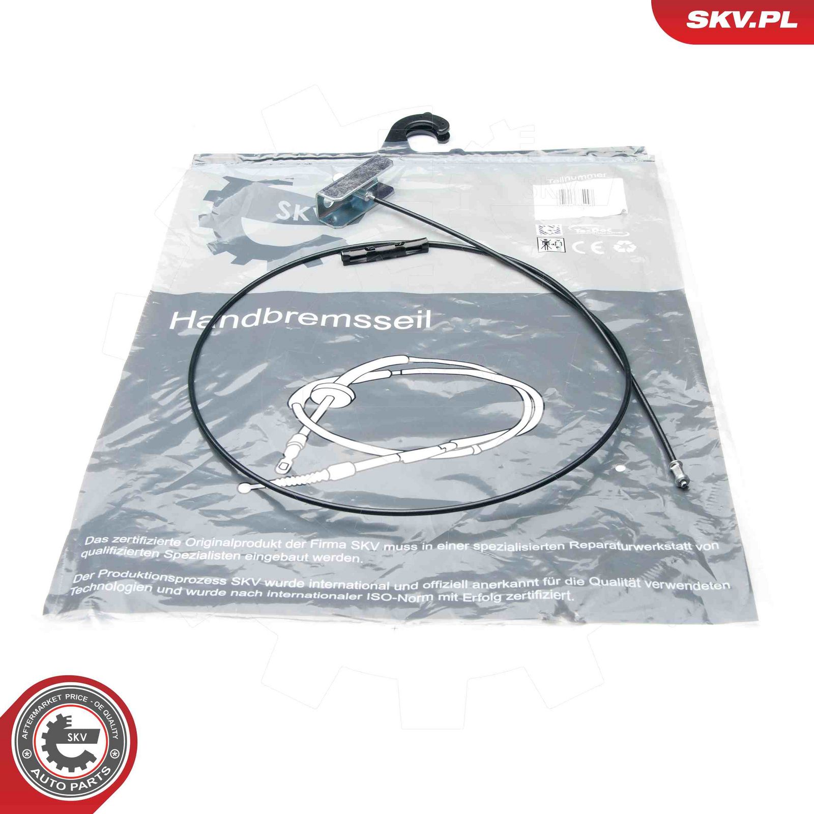 ESEN SKV 26SKV259 Cable pull, parking brake