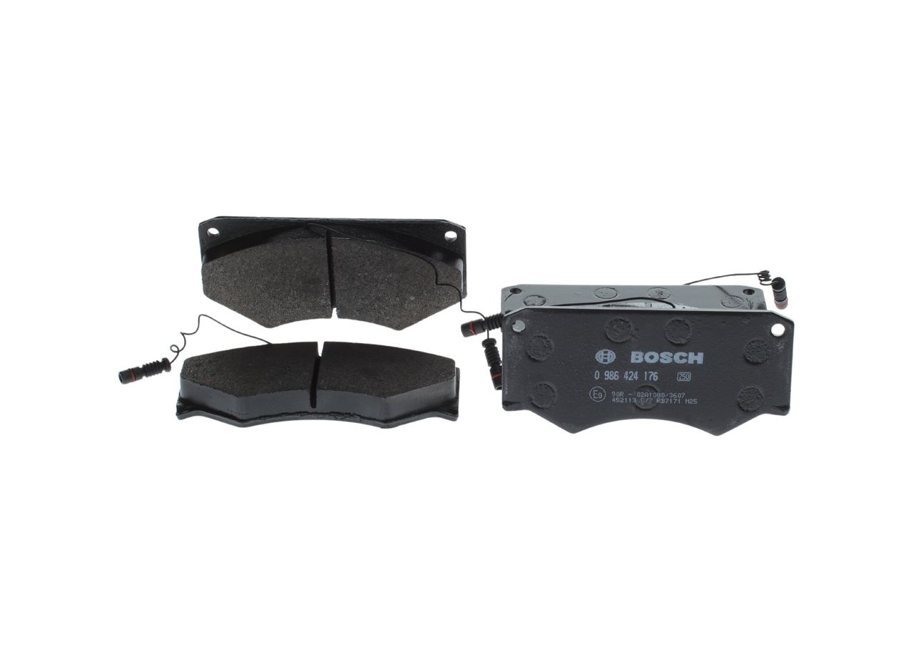 BOSCH 0 986 424 176 Brake pad set, disc brake