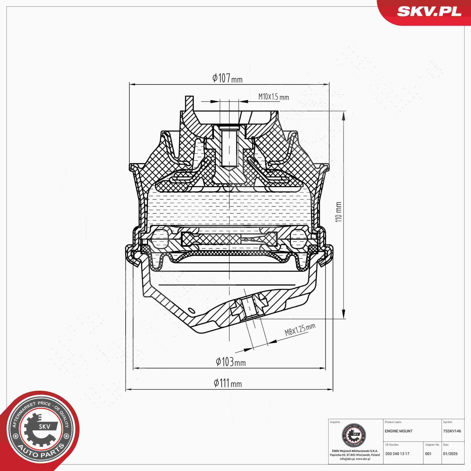 Mounting, engine-3
