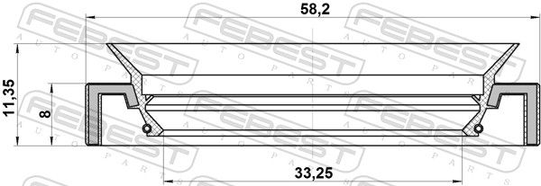 Shaft Seal, drive shaft-1