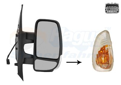 VAN WEZEL 3799802 Exterior mirror