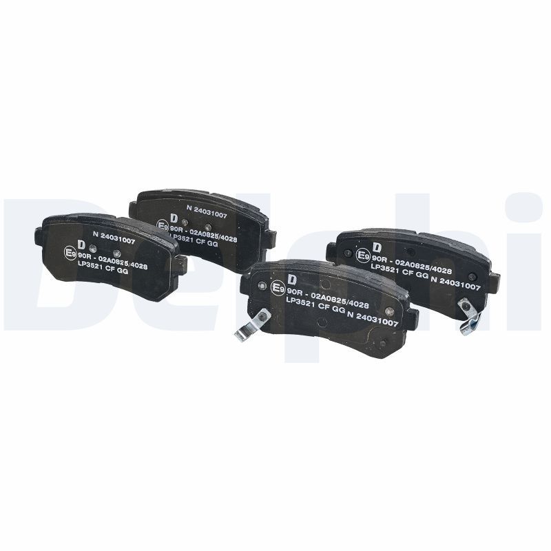 DELPHI LP3521 Brake pad set, disc brake