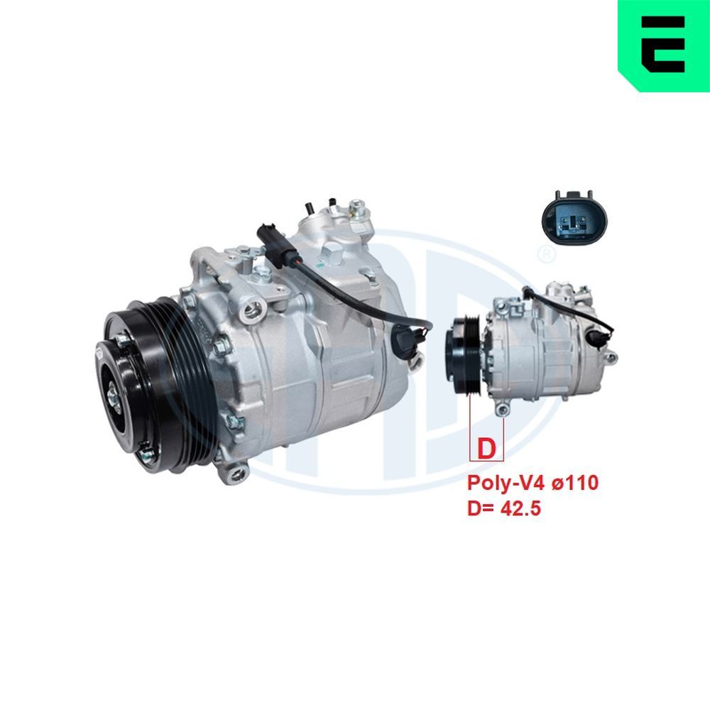 Compressor, air conditioning