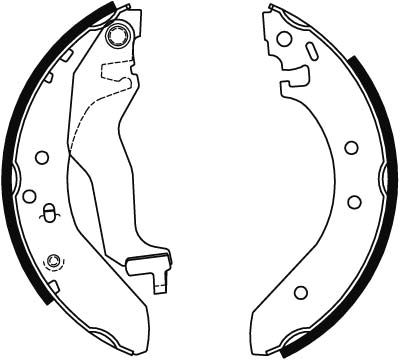 Brake Shoe Set-1