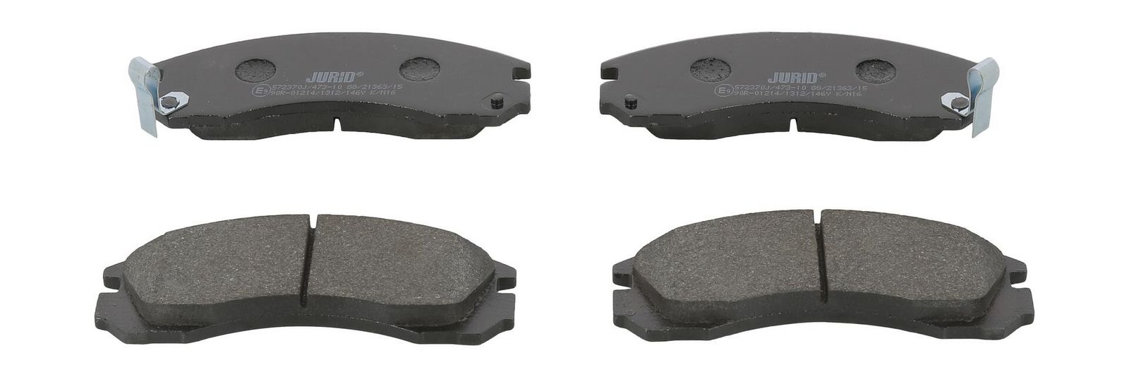 JURID 572370J Brake pad set, disc brake