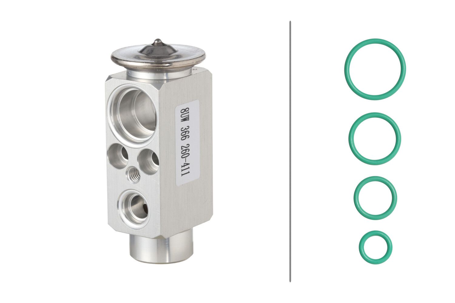 HELLA 8UW 366 260-411 Expansion valve, air conditioning