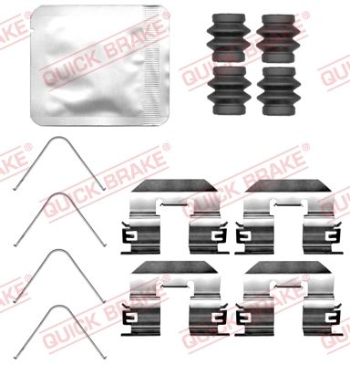 QUICK BRAKE 109-0117 Accessory kit, disc brake pad