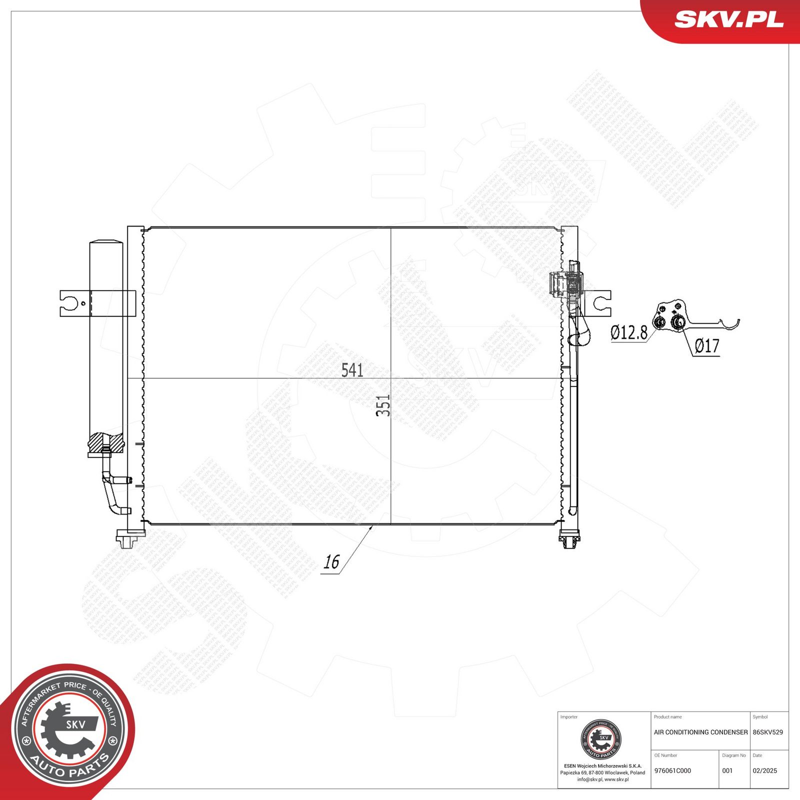 Condenser, air conditioning-5