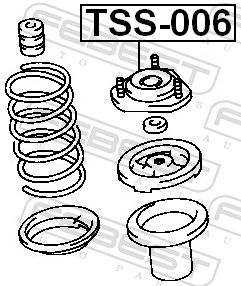Suspension Strut Support Mount-1