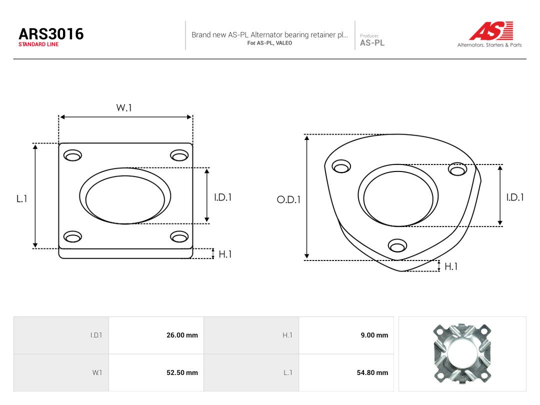 Repair Set, alternator-1