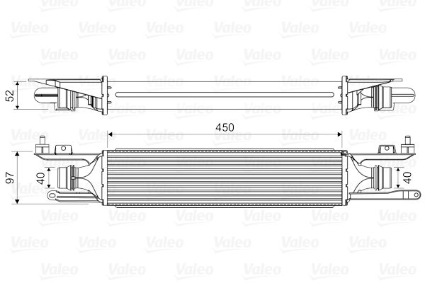 VALEO 818578 Charge air cooler