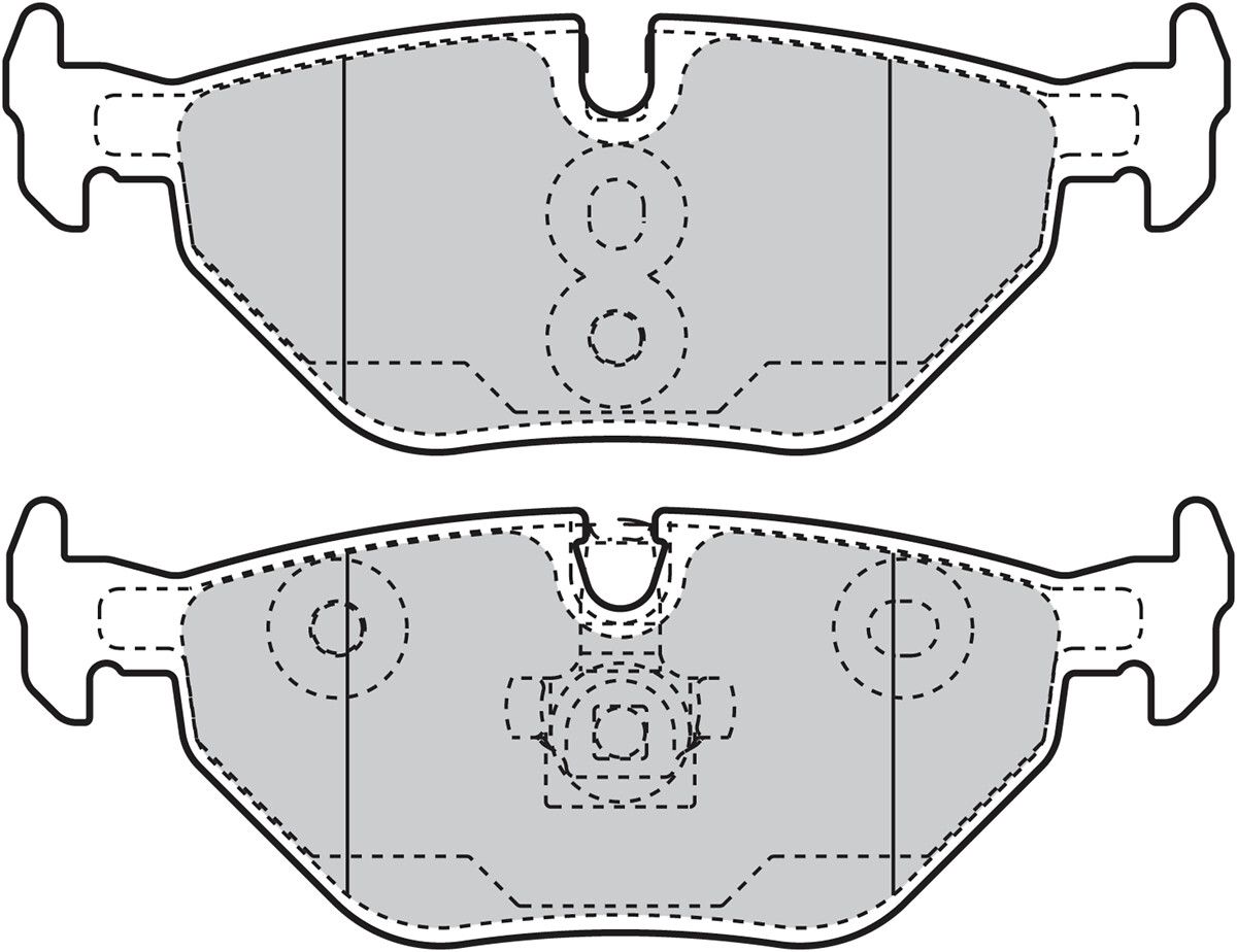Brake Pad Set, disc brake-1