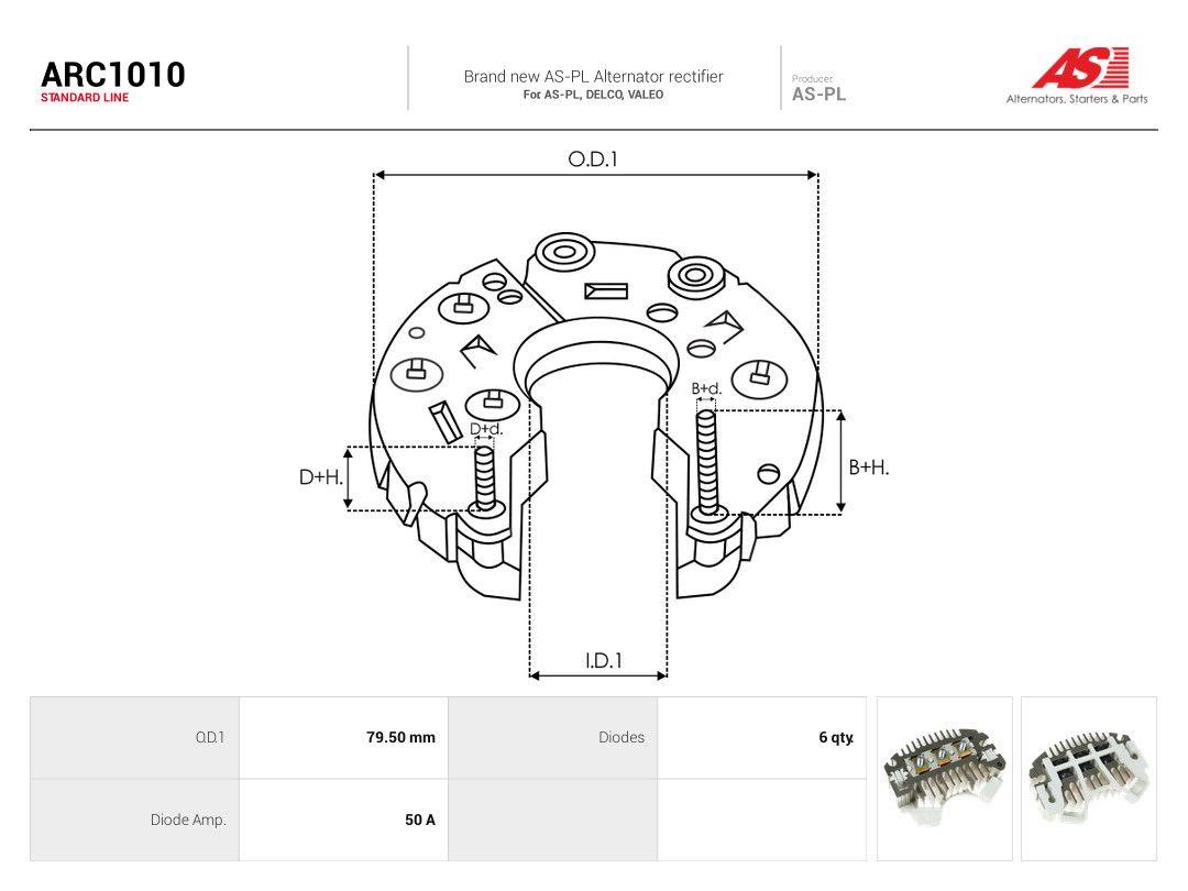 Rectifier, alternator-2