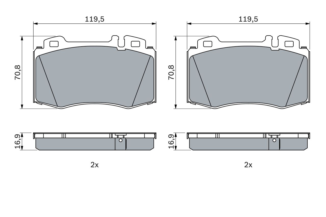 Brake Pad Set, disc brake-4