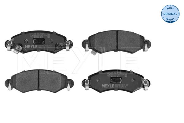 MEYLE 025 232 5316/W Brake pad set, disc brake
