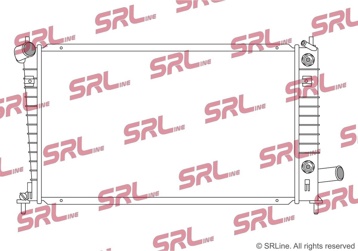 Radiator, engine cooling