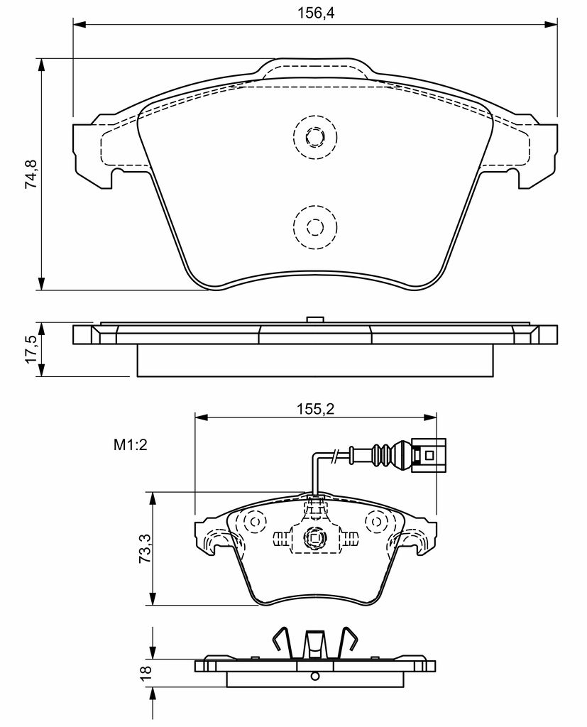 Brake Pad Set, disc brake-5