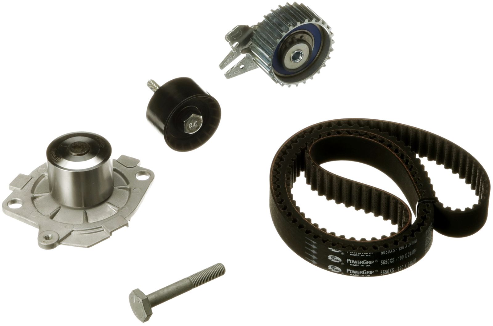 GATES KP25650XS Water pump & timing belt kit