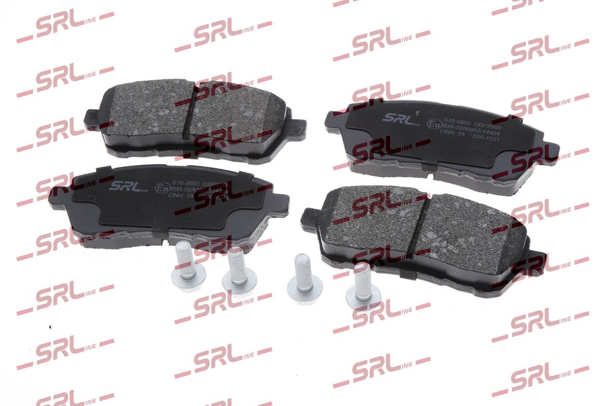 SRLINE S70-0655 Brake pad set, disc brake